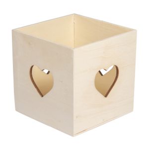 Holz Teelichthalter FSC Mix Credit