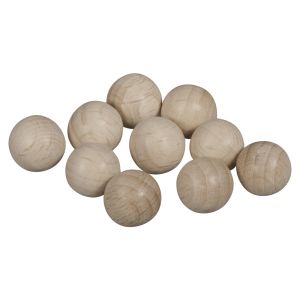 Raw wood.balls FSC 100%,undrilled10mmø