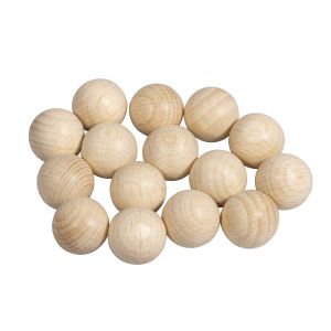 Raw wood.balls FSC 100%,unbored,15mm ø