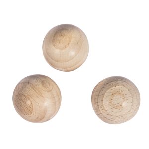 Raw wood balls,FSC 100%,undrilled,25mm ø