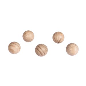 Boules en bois brut, non percées, ø10mm