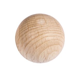 Raw-wood balls, undrilled, 50mm ø