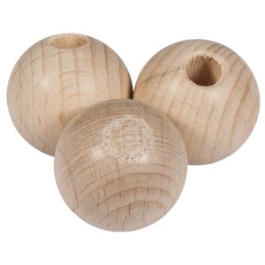 Raw wooden balls, FSC 100%, 23mm ø