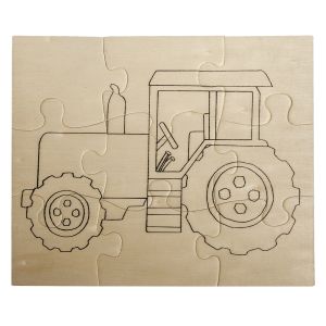 Holz Puzzle Traktor, FSC 100%