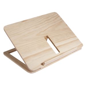Wooden tablet&book stand FSC 100%