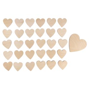 Wooden hearts FSC 100%