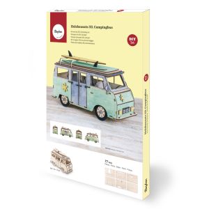 Kit en bois 3D Camping-car, FSC 100%