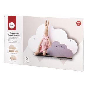 Wood shelf kit Cloud, FSC Mix Credit