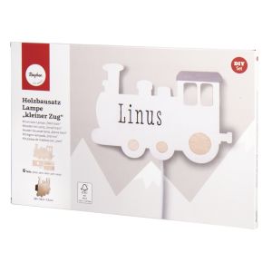 Wood lamp kit Train, FSC Mix Credit
