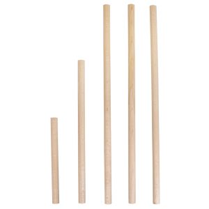 Beechwood round sticks, FSC 100%,15mmø