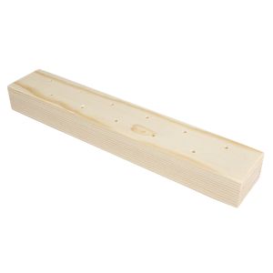 Holz Steckleiste m. 11 Löchern, FSC 100%