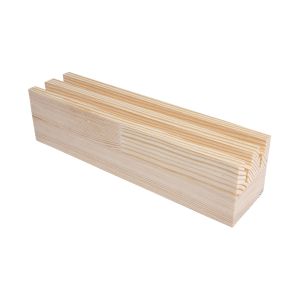 Wood grooved strip for rings, FSC 100%