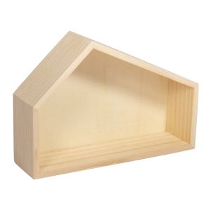 Holz Haus Schrägdach, FSC 100%
