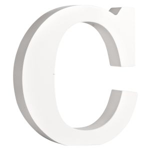 MDF letter C, FSC 100%