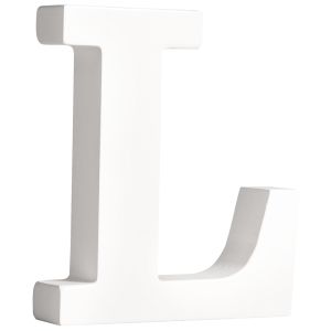 MDF letter L, FSC 100%