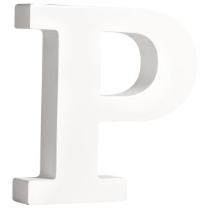 MDF letter P, FSC 100%