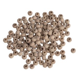 Rohholzperlen, FSC 100%, 4mm ø