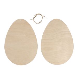 Wooden egg, FSC Mix Credit