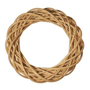 Wreath of willow, peeled