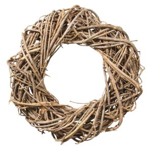 Vine wreath, natural, 30cm ø