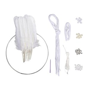 Kit DIY Capteur de rêves, 18cm ø