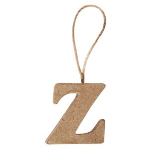 Pappmaché Buchstabe Z  FSC Recycled 100%