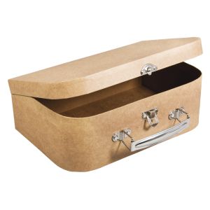 Papier-mâché Suitcase, FSC Recycled 100%