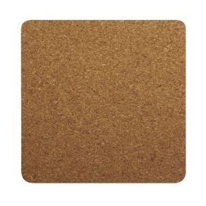 Cork coaster, square
