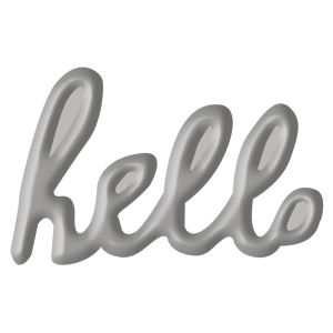 Embossing punch: Hello