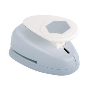 Perforatr. fantaisie: Hexagone, ø 5,08cm