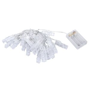 LED clip string lights
