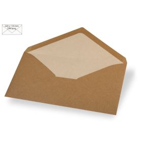 Envelope DIN, long, FSC Recycled Credit
