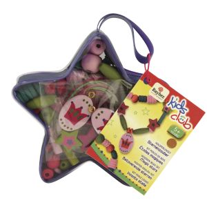 Wooden bead set - Magic stars