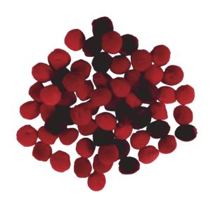 Pompons, 15mm ø