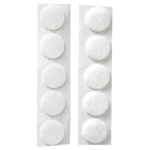 Fermeture velcro, ronde