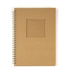 Notebook, with punched passepartout,PF