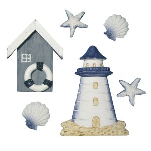 Polyres.small objects:House on the beach