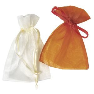 Little bags made of Organza