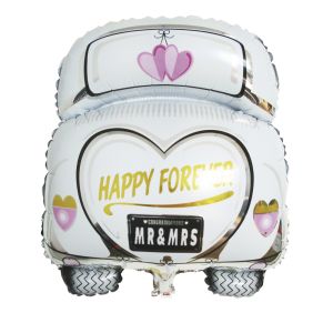 Foil balloon Wedding car