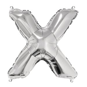 Folienballon Buchstabe  X