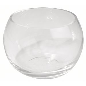 Glass vessel round