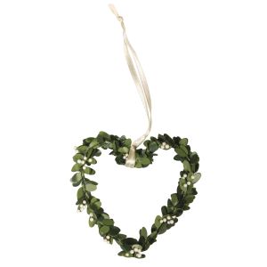 Coeur en buis avec suspension