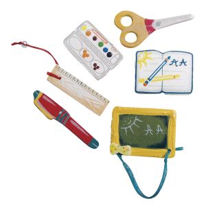 Wooden objects: Beginning of school