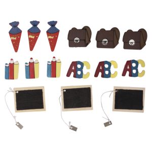 Petite pièces en bois: Ecole