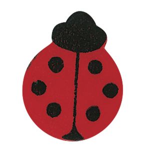 Wooden objects: Lady-bird