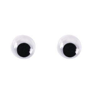 Plastic wiggle eyes, 7mm ø