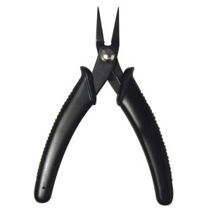 Flat round pliers for jewellery