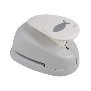 Perforatr.fantaisie: Poisson, 3,81cmø