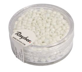 Rocailles, 2,6 mm ø, opaques lustre