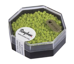 Premium-rocailles, 2,2 mm ø, vert pomme